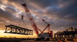 Renta de Grúa Industrial